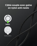 BELKIN USB-C TO USB-C 240W 2.0 BRAIDED PCR 2M BLACK