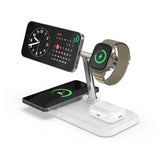 TARGUS Hyper HyperJuice QI2 4 in 1 Charging Stand - White