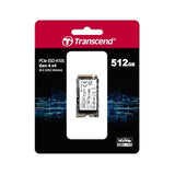 TRANSCEND 512Go M.2 2242 PCIe Gen4x4 NVMe 3D TLC DRAM-less