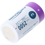 ANSMANN Accu lithium Mono D, 2 pièces, rechargeables Type-C, 1,5 V