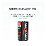 ANSMANN 5020022 Pile CR2 - Blister de 1