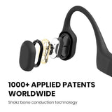 SHOKZ Casque à conduction osseuse OpenRun - Bluetooth - Noir