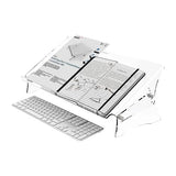DATAFLEX Porte copie/doc. Acrylique - Hauteur réglable 49410