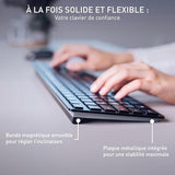 CHERRY Clavier KW9100 SLIM sans fil, EU