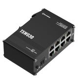 Teltonika NETWORKS TSW030 8-Port Ethernet Switch Non-géré Fast Ethernet (10/100) Noir
