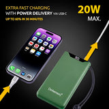 INTENSO Powerbank F10000, Power Delivery et Quick Charge, ve