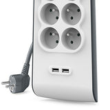 BELKIN Multiprise/Parafoudre 6 Prises 2 Ports USB