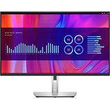 DELL P Series P3223DE 80 cm (31.5") 2560 x 1440 pixels Quad HD LCD Noir, Argent
