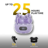 INTENSO Ecouteurs BUDS PLUS sans fil, violets
