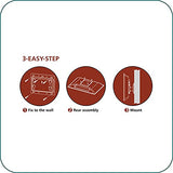 AAVARA Support mural EL2020 fixe pour écrans 22-45