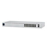 Ubiquiti USW-16-POE Networks UniFi 16-Port PoE Géré L2/L3 Gigabit Ethernet (10/100/1000) Connexion Ethernet, supportant l'alimentation via ce port (PoE) 1U Arge