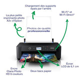 EPSON Expression Photo HD XP-15000 Printer colour Duplex inkjet A3 5760x1400dpi 9.2ppm mono 9ppm colour 250sheets USB LAN Wi-Fi