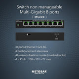 NETGEAR MS308 Switch métal 8 ports 2.5 Gigabit
