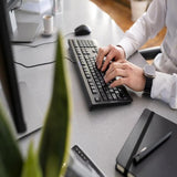 CHERRY Clavier KC 1000 USB QWERTY GB noir