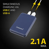 INTENSO PowerBank XS5000 USB / Type-C -5000 mAh bleu foncé