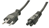 LINDY 2m Swiss to IEC C5 Power Cable