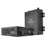 LINDY 300m Fibre Optic HDMI 18G & USB KVM Extender