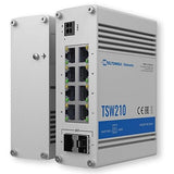 TSW210 - Non-géré - Gigabit Ethernet (10/100/1000) - Grille de montage - Montage mural