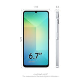 Samsung A065F/DS Galaxy A06 (6.7'' - 128 Go, 4 Go RAM, No EU, garantie 2 ans par HEM) Bleu