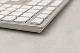 CHERRY Clavier KC 6000C FOR MAC USB Type-C argent/blanc