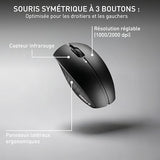 CHERRY Clavier & souris B.Unlimited A.E.S SS fil noir (US/¦)
