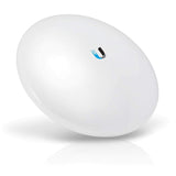 Ubiquiti NBE-2AC-13 Networks NanoBeam 2AC Blanc Connexion Ethernet, supportant l'alimentation via ce port (PoE)