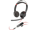 POLY Blackwire C5220 casque MS USB-C/A+Jack - 2 écout.