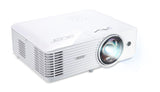 ACER S1386WHn videoprojector DLP 3D WXGA 3600lm 20000:1 HDMI RJ45 short throw 0.5 m