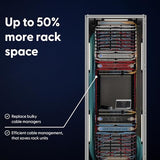 PATCHBOX ONE 24x CAT6A STP ROUGE 1,8 m 30U