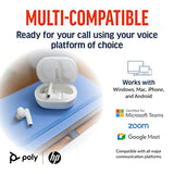 POLY Voyager Free 60+ Teams écouteurs BlueTooth Blanc USB-C