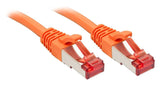 LINDY Cat.6 S/FTP Cable orange 0.3m Patchcable