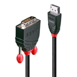 LINDY Câble HDMI vers DVI-D Black Line 0.5m