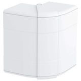 OBO ANGLE EXTERIEUR VARIABLE POUR GOULOTTE RAPID 45-2 GK 100x53 PVC BLANC