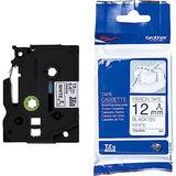 BROTHER Ruban tissus Or sur Bordeaux 12mm (4m)