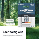ANSMANN Batteries 5035042 HR03 / AAA blister de 4