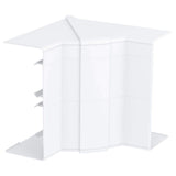 OBO ANGLE INTERIEUR VARIABLE POUR GOULOTTE RAPID 45-2 GK 130x53 PVC BLANC