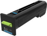 LEXMARK CX860 Cartouche de toner cyan ultra haute capacité 55K