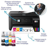 EPSON EcoTank ET-4800 MFP colour inkjet refillable A4 10ppm Print 100sheets USB LAN Wi-Fi Black