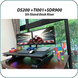 AAVARA Support à poser DS200 - 2 écrans