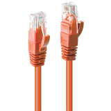 LINDY Cat.6 U/UTP Cable Orange 10m