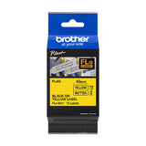 BROTHER FLe-6511 Black on White Flag Tape for Brother P-touch D800W P900W P950NW