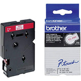 Ruban laminé standard BROTHER Noir/Blanc 9mm - TZE-221