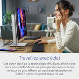 DELL UltraSharp U2724DE écran plat de PC 68,6 cm (27") 2560 x 1440 pixels Quad HD LCD Noir, Argent