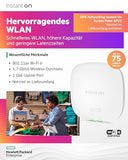 HPE Networking Instant On AP22 Borne daccès sans fil Bluetooth Wi Fi 6 2.4 GHz 5 GHz Tension CC montable au plafond/mur