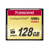 TRANSCEND 128Go CompactFlash Card 1000x up to writespeed 160Mo/s and writespeed up to 120Mo/s Ultra DMA UDMA transfer mode 7