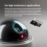 TRANSCEND 64Go microSD w/ adapter U1 High Endurance