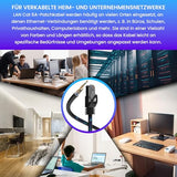 Extralink EX.7584 câble de réseau Noir Cat5e F/UTP (FTP)