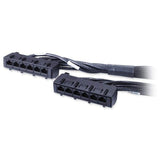 APC Data Distribution Cable CAT6 UTP CMR 6XRJ-45 Black 40FT 12,2m