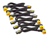 APC Power Cord Kit 6 ea Locking C13 TO C14 90 Degree 0.6m