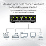 NETGEAR GS305E Switch Smart Managed Plus 5 ports Gigabit